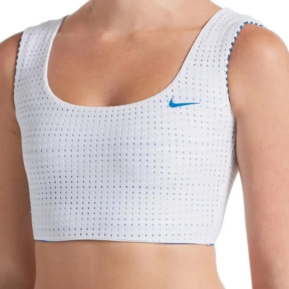 NIKE Sport Mesh Reversible Midkini Top, M, NWT - Picture 5 of 6